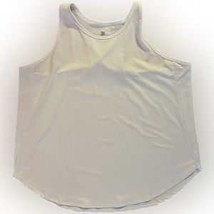 Womens Active Racerback Tank Top Light Blue XL - All In Motion